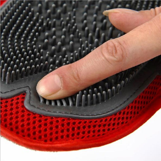 Dog Grooming Massage Brush - Fur Care Tool