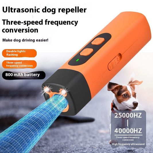 Pet Dog Repeller - Ultrasonic Training Device with LED