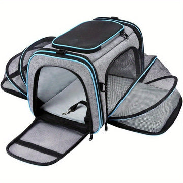 Soft Sided Pet Carrier - TSA Expandable Travel Bag
