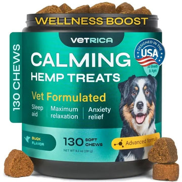 Hemp Calming Chews for Dogs - Anxiety Relief Treats