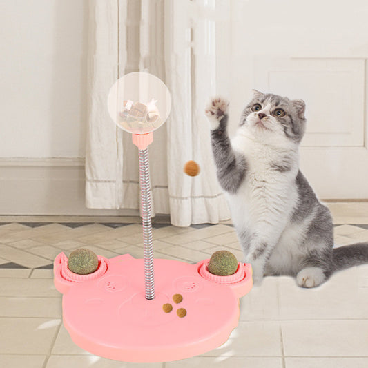 Pet Feeder Toy - Tumbler Food Dispenser Ball