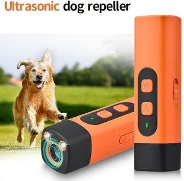Pet Dog Repeller - Ultrasonic Training Device with LED